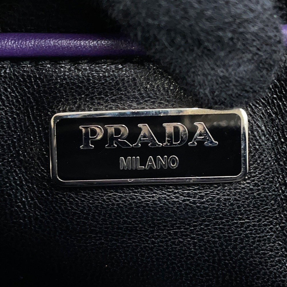 プラダ ショルダーバッグ カメラバッグ スタッズ レザー 1N1674 PRADA PRADA - プラダ ショルダーバッグ カメラバッグ スタッズ レザー