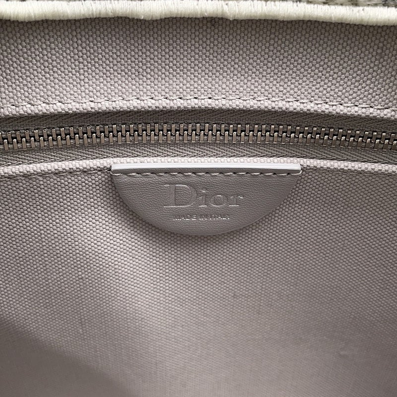 クリスチャン・ディオール トートバッグ オブリーク ブックトート スモール キャンバス M1404PEHT_M074 Christian Dior ２wayショルダー