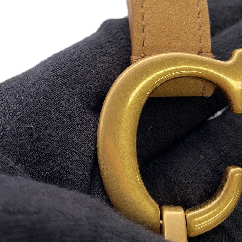 クリスチャン・ディオール ショルダーバッグ サドルバッグ ムートン Christian Dior バッグ