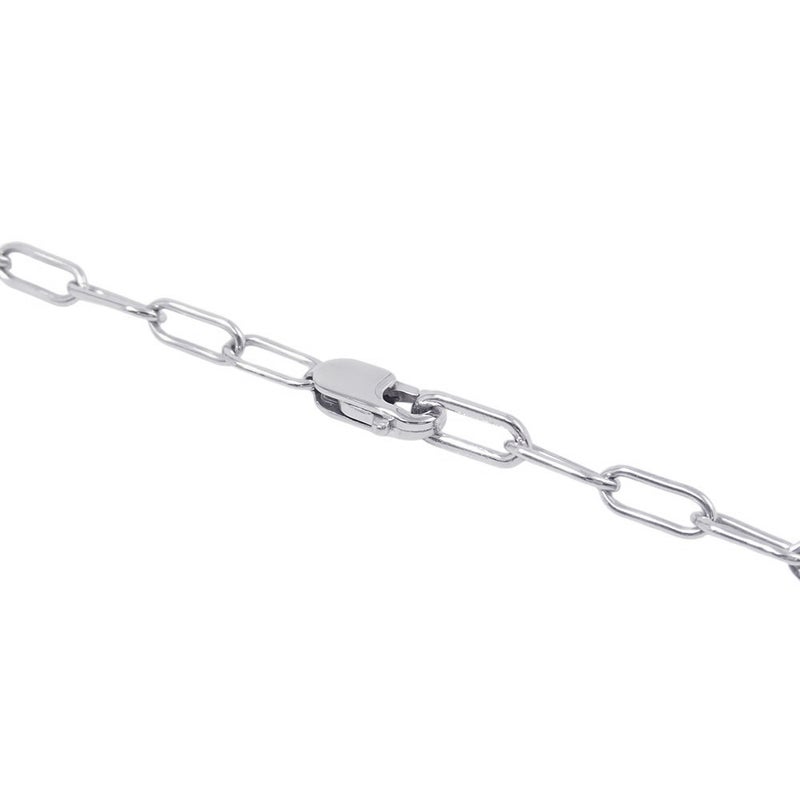 ティファニー ネックレス ティファニー ロック ペンダント ミディアム ダイヤモンド 計0.33ct K18WGホワイトゴールド 72342100