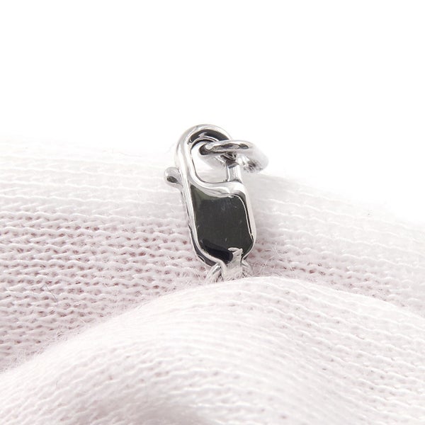 ティファニー ネックレス ティファニー ロック ペンダント ミディアム ダイヤモンド 計0.33ct K18WGホワイトゴールド 72342100