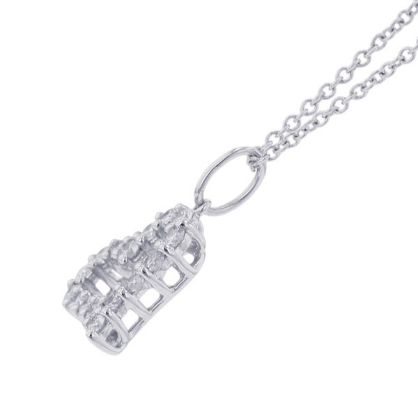 ティファニー ネックレス センチメンタル ハート ペンダント ダイヤモンド Pt950プラチナ Tiffany&Co.