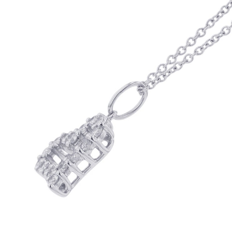 ティファニー ネックレス センチメンタル ハート ペンダント ダイヤモンド Pt950プラチナ Tiffany&Co.