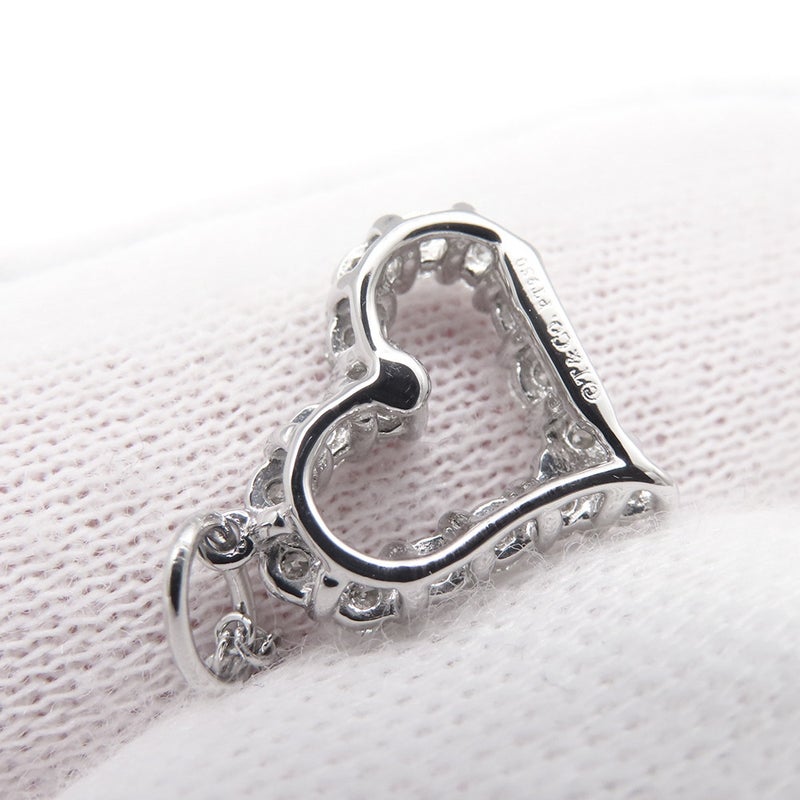 ティファニー ネックレス センチメンタル ハート ペンダント ダイヤモンド Pt950プラチナ Tiffany&Co.