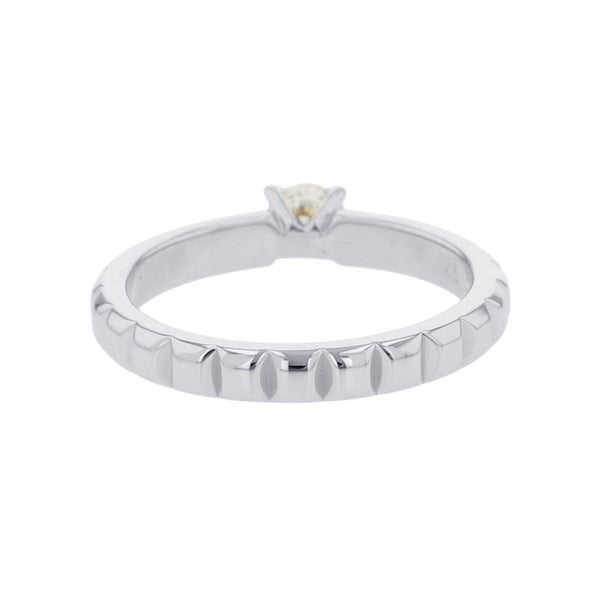 ブシュロン リング キャトル クル ド パリ ソリテール ダイヤモンド 1P 0.23ct Pt950プラチナ サイズ50 JSL00097 Boucheron 指輪