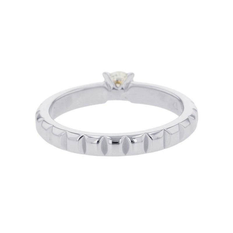 ブシュロン リング キャトル クル ド パリ ソリテール ダイヤモンド 1P 0.23ct Pt950プラチナ サイズ50 JSL00097 Boucheron 指輪