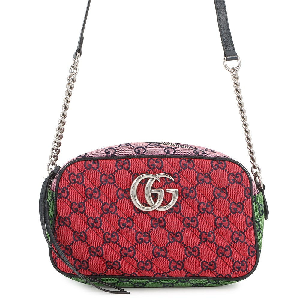 GUCCI チェーンショルダー 447632 GGマーモント グッチ ショルダーバッグ GGマーモント GGキャンバス 447632 GUCCI