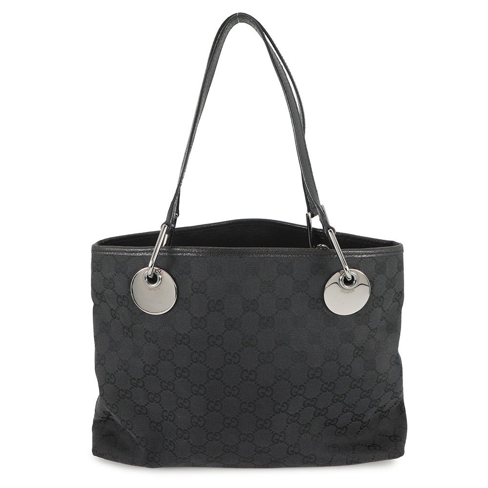 グッチ トートバッグ GGキャンバス 120837 GUCCI バッグ 黒 | 中古