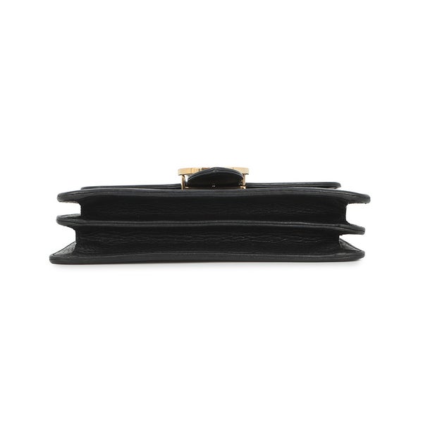 グッチ チェーンショルダーバッグ インターロッキングG レザー 510304 GUCCI アウトレット品 黒