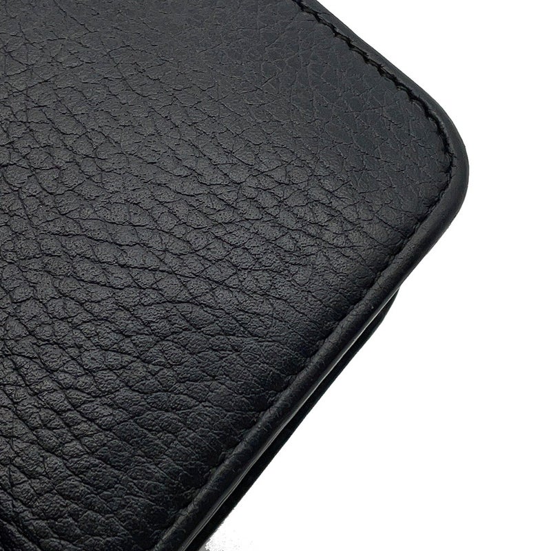 グッチ チェーンショルダーバッグ インターロッキングG レザー 510304 GUCCI アウトレット品 黒