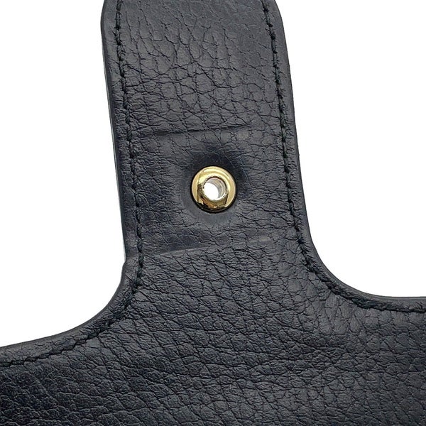 グッチ チェーンショルダーバッグ インターロッキングG レザー 510304 GUCCI アウトレット品 黒