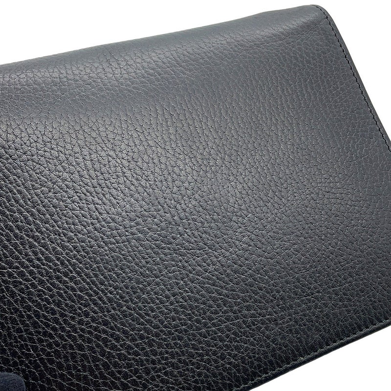 グッチ チェーンショルダーバッグ インターロッキングG レザー 510304 GUCCI アウトレット品 黒