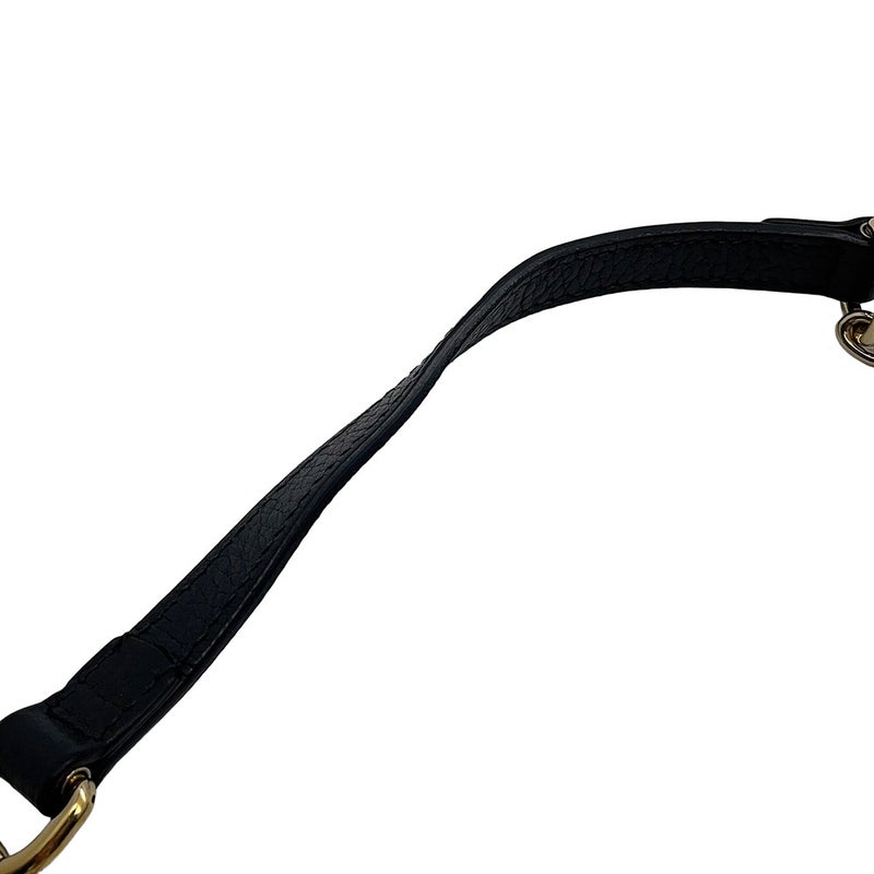 グッチ チェーンショルダーバッグ インターロッキングG レザー 510304 GUCCI アウトレット品 黒
