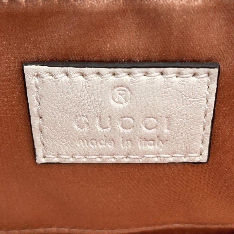 グッチ ハンドバッグ ホースビット スモール レザー 764339 GUCCI 2way 白