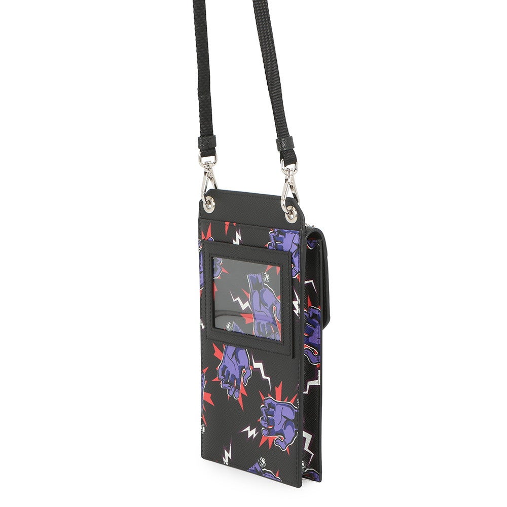 プラダ スマートフォンホルダー フランケンシュタイン サフィアーノ 2ZH068 PRADA バッグ 黒 プラダ スマートフォンホルダー フランケンシュタイン サフィアーノ