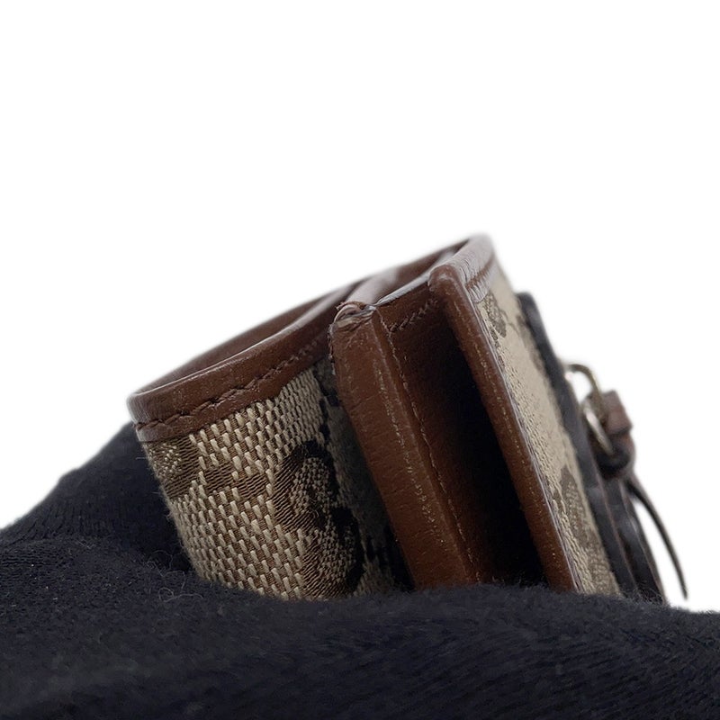 グッチ 三つ折り財布 ザ ハッカープロジェクト BALENCIAGA コラボ キャンバス レザー 681708  GUCCI 財布