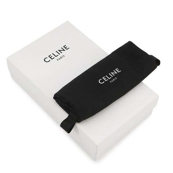 セリーヌ 長財布 ラージ ジップドウォレット 10B553BEL CELINE 財布 ブラック レザー