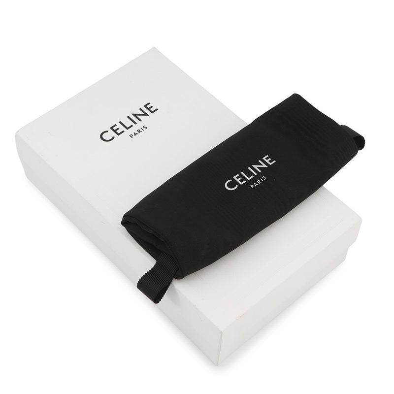 セリーヌ 長財布 ラージ ジップドウォレット 10B553BEL CELINE 財布 ブラック レザー