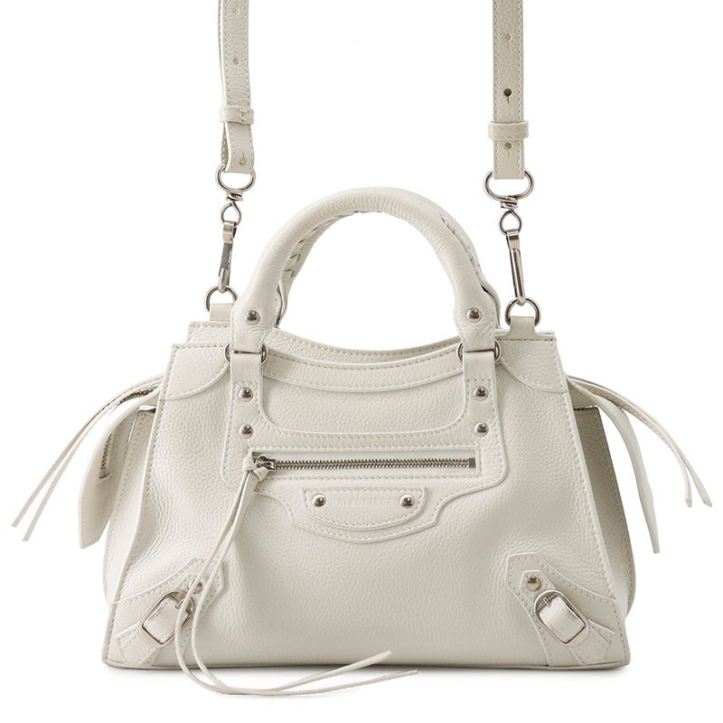 バレンシアガ ハンドバッグ ネオクラシック 679231 BALENCIAGA 2wayショルダーバッグ 白