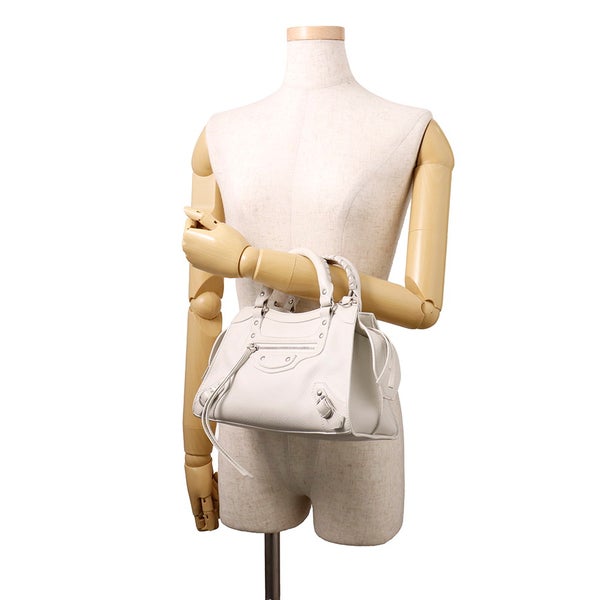 バレンシアガ ハンドバッグ ネオクラシック 679231 BALENCIAGA 2wayショルダーバッグ 白