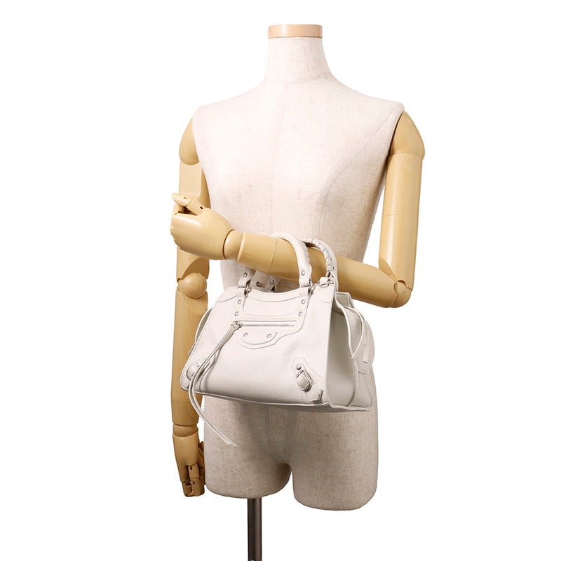 バレンシアガ ハンドバッグ ネオクラシック 679231 BALENCIAGA 2wayショルダーバッグ 白