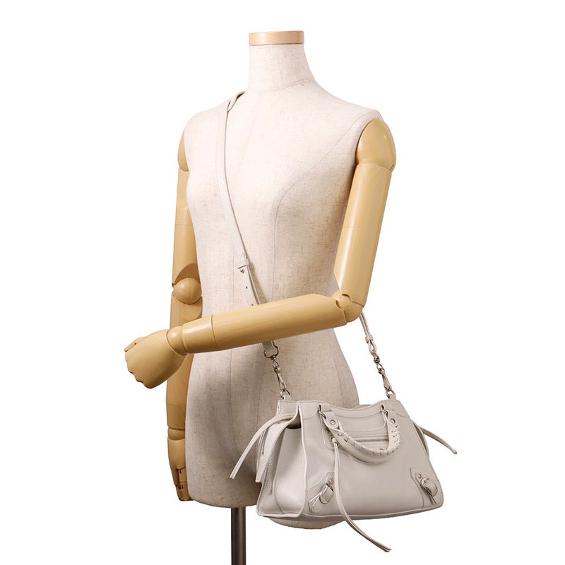 バレンシアガ ハンドバッグ ネオクラシック 679231 BALENCIAGA 2wayショルダーバッグ 白