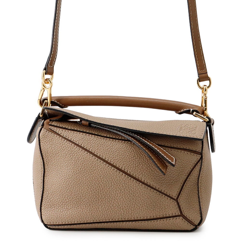 ロエベ ハンドバッグ パズルバッグ ミニ レザー A510U95X37 LOEWE 2way