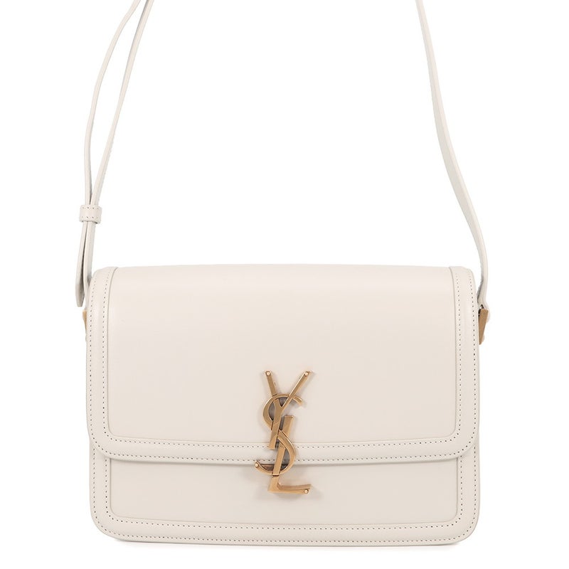 サンローランパリ ショルダーバッグ ソルフェリーノ ミディアム レザー 634305 SAINT LAURENT PARIS 白