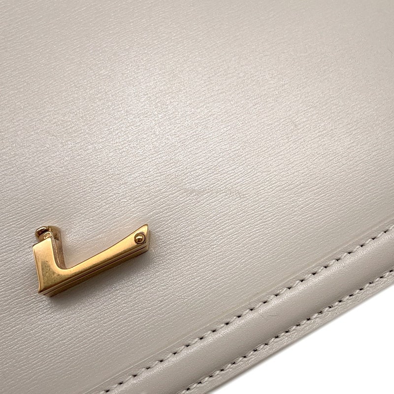 サンローランパリ ショルダーバッグ ソルフェリーノ ミディアム レザー 634305 SAINT LAURENT PARIS 白