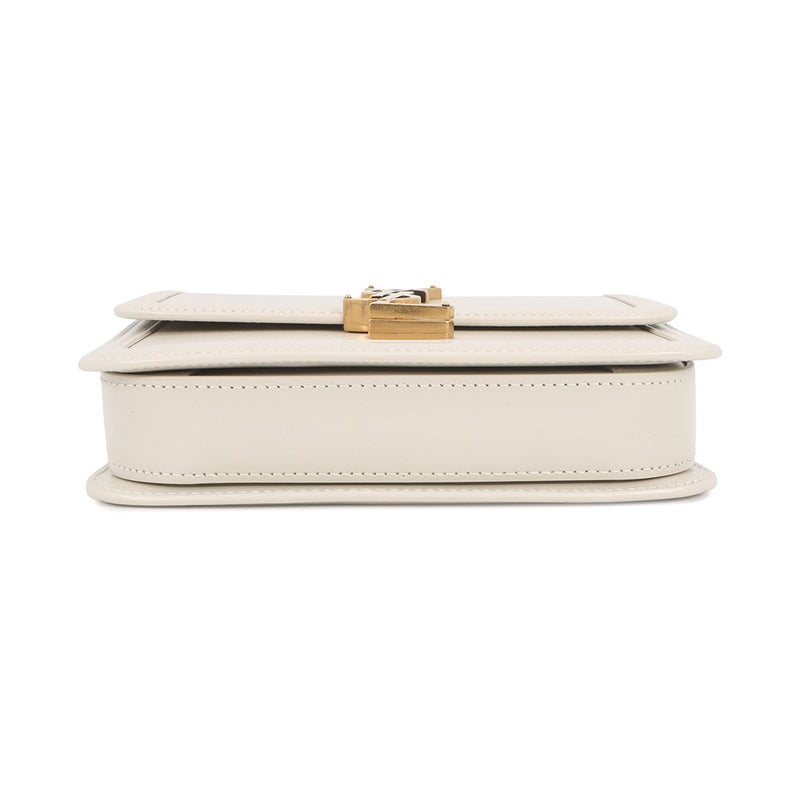 サンローランパリ ショルダーバッグ ソルフェリーノ スモール サッチェル レザー 634306 SAINT LAURENT PARIS 白