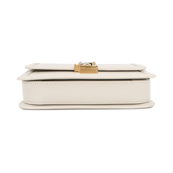 サンローランパリ ショルダーバッグ ソルフェリーノ スモール サッチェル レザー 634306 SAINT LAURENT PARIS 白