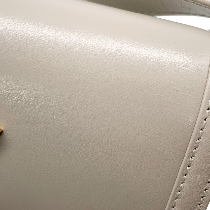 サンローランパリ ショルダーバッグ ソルフェリーノ スモール サッチェル レザー 634306 SAINT LAURENT PARIS 白