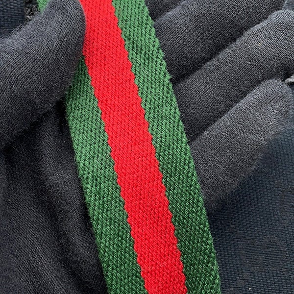 グッチ トートバッグ シェリーライン GGキャンバス 131228 GUCCI ハンドバッグ ミニトート 黒