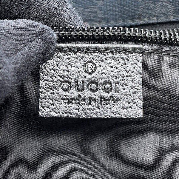 グッチ トートバッグ シェリーライン GGキャンバス 131228 GUCCI ハンドバッグ ミニトート 黒