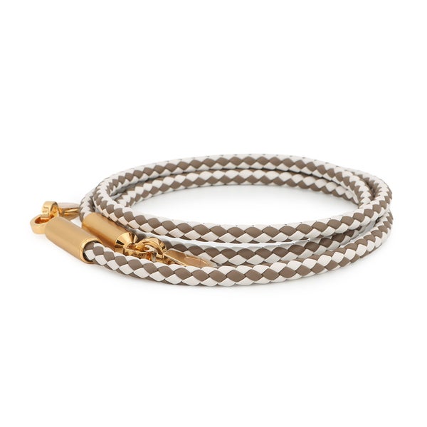エルメス ショルダーストラップ バンドリエール ヴィレヴォルテ エトゥープ/ナタ/ゴールド金具 スイフト