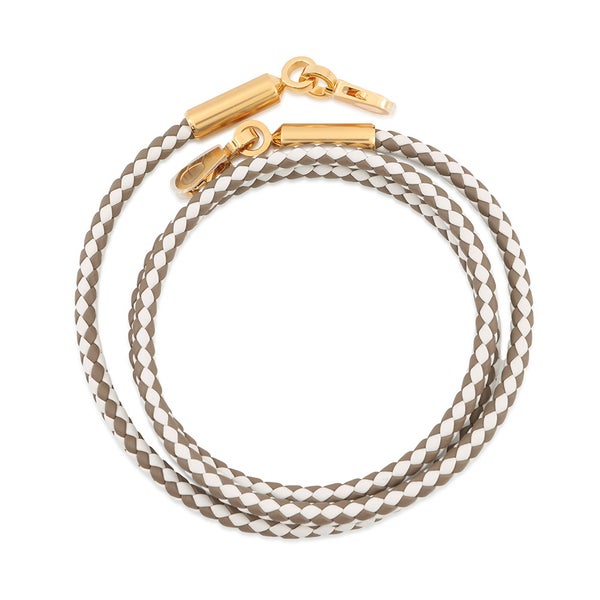 エルメス ショルダーストラップ バンドリエール ヴィレヴォルテ エトゥープ/ナタ/ゴールド金具 スイフト