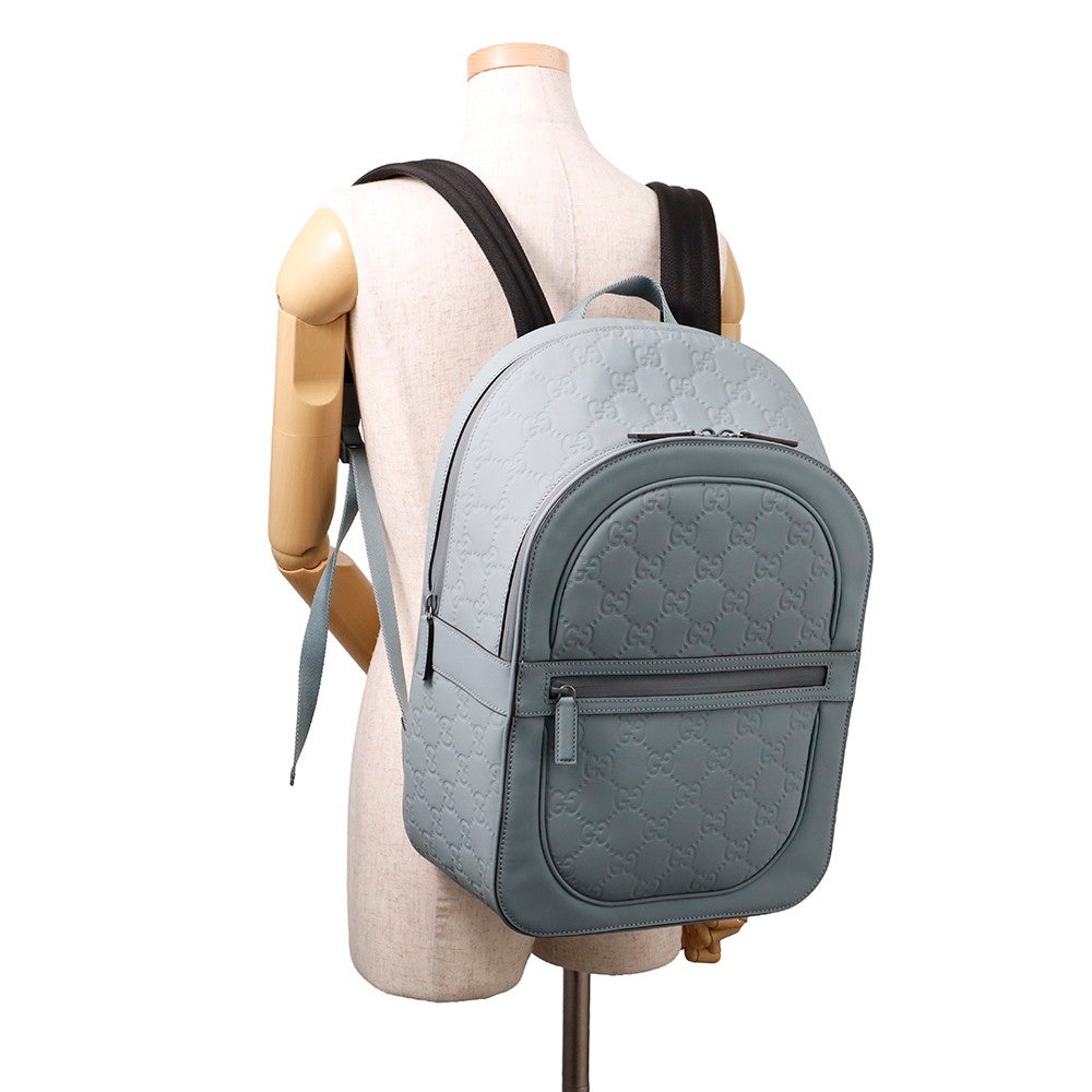 グッチ リュック GGラバーエフェクトレザー ミディアム 771280 GUCCI
