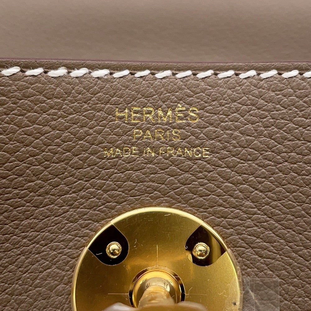 【専用】【美品】エルメス　リンディ26　エトゥープ/Gold金具　Ｂ刻印 エルメス リンディ 26 エトゥープ トリヨンクレマンス ゴールド金具 K