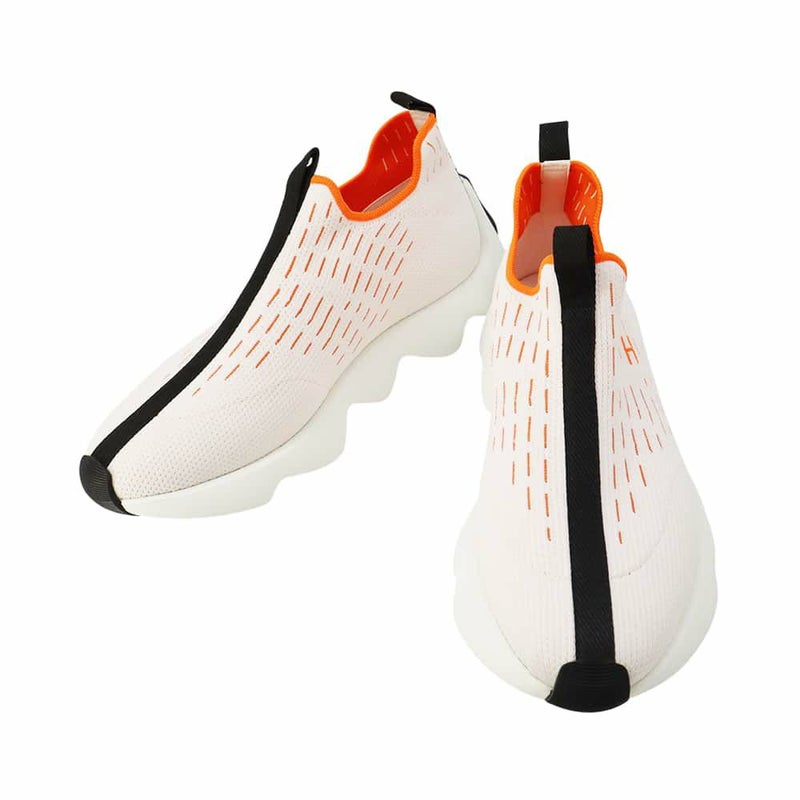 エルメス スニーカー エクレール ファブリック レディースサイズ39 HERMES 靴 白