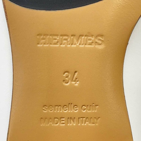 エルメス モカシン ロワイヤル フリンジ レディースサイズ34 HERMES 靴 ローファー