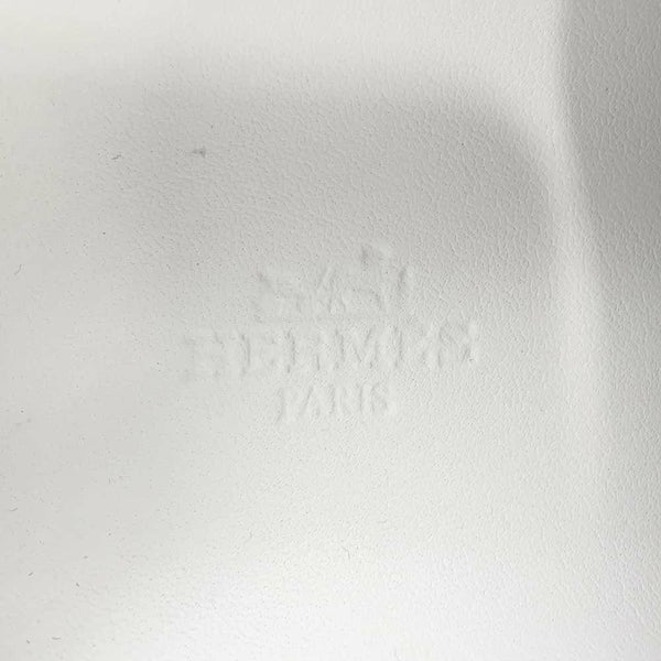 エルメス スニーカー ゲット キャンバス レディースサイズ38 HERMES 靴 白 レオパード柄