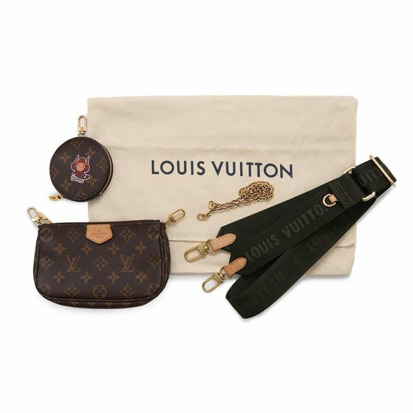ルイヴィトン ショルダーバッグ モノグラム ミュルティ・ポシェット・アクセソワール M44813 LOUIS VUITTON アクセサリーポーチ