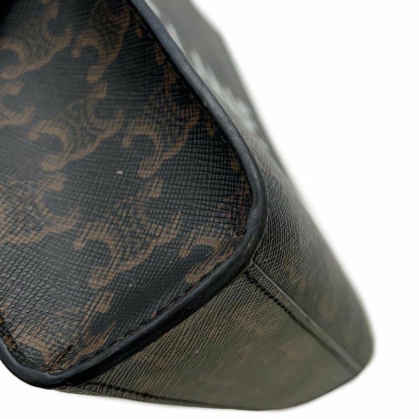 セリーヌ ハンドバッグ トリオンフ ミニ バーティカル カバ PVC/カーフレザー 194372 CELINE 2wayバッグ