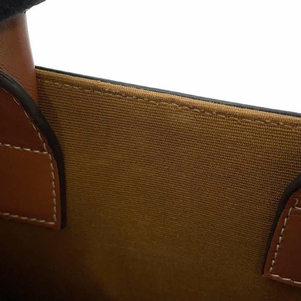 セリーヌ ハンドバッグ トリオンフ ミニ バーティカル カバ PVC/カーフレザー 194372 CELINE 2wayバッグ