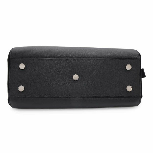 サンローランパリ ハンドバッグ カバリブゴーシュ レザー スエード SAINT LAURENT PARIS 2wayショルダー 黒