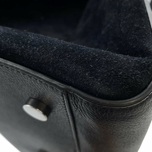 サンローランパリ ハンドバッグ カバリブゴーシュ レザー スエード SAINT LAURENT PARIS 2wayショルダー 黒