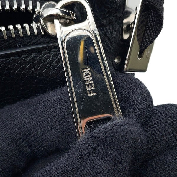 フェンディ ショルダーバッグ メロン スモール レザー 7VA635 FENDI 黒