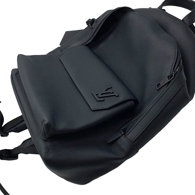 ルイヴィトン リュック テイクオフ・バックパック グレインレザー M57079 LOUIS VUITTON バッグ メンズ 黒 ブラック