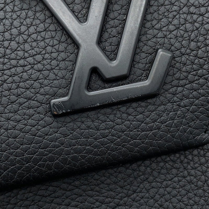 ルイヴィトン リュック テイクオフ・バックパック グレインレザー M57079 LOUIS VUITTON バッグ メンズ 黒 ブラック
