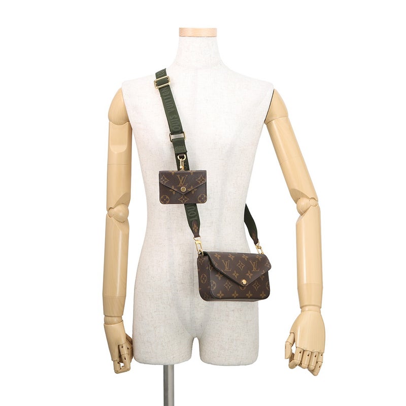 ルイヴィトン ショルダーバッグ モノグラム ミュルティ・ポシェット・フェリシー M80091 LOUIS VUITTON ヴィトン バッグ